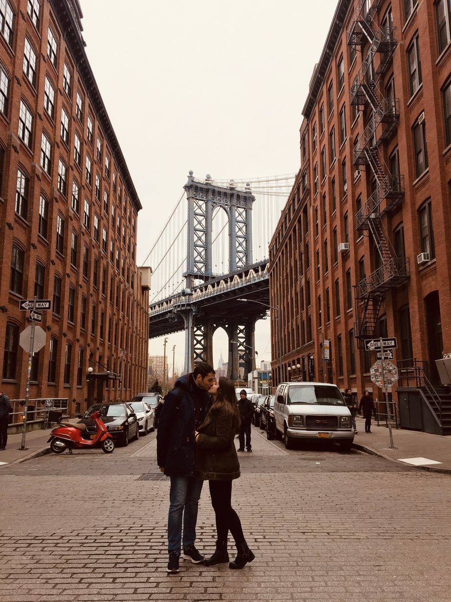 Comida callejera típica de Nueva York