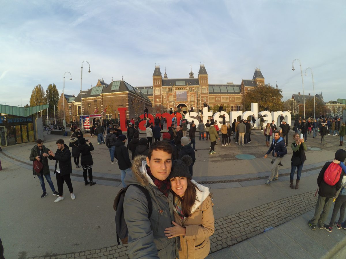 Ambiente en las calles de Ámsterdam